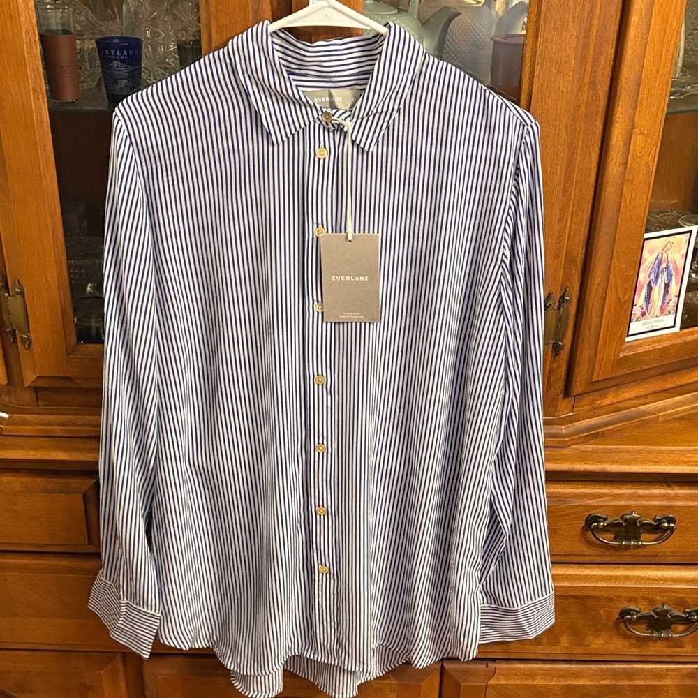 Everlane Must-Have Silk Shirt